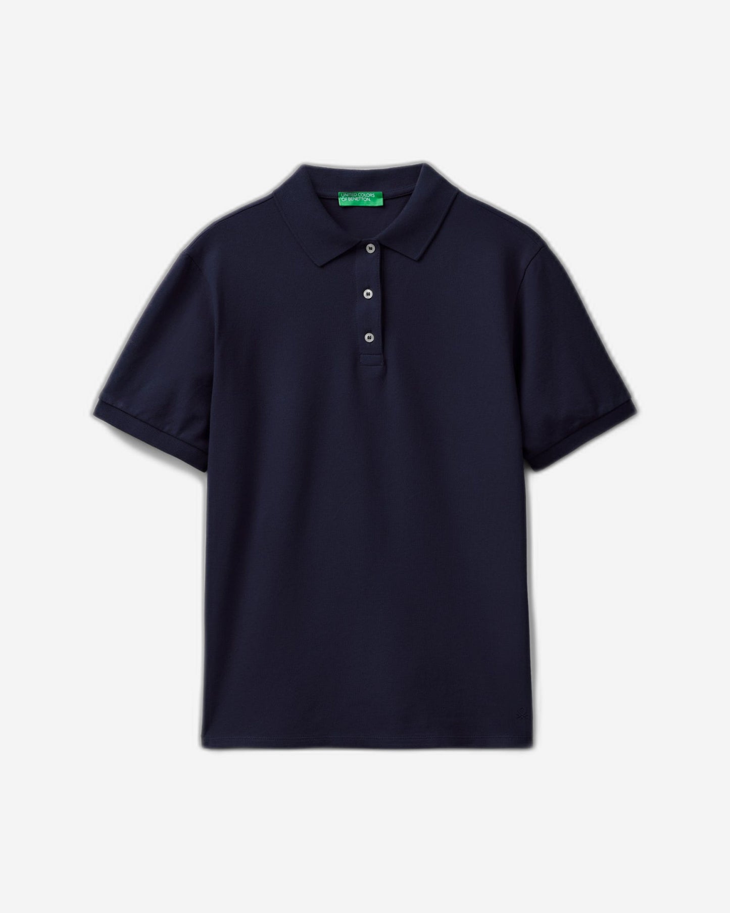Polo in stretch organic cotton