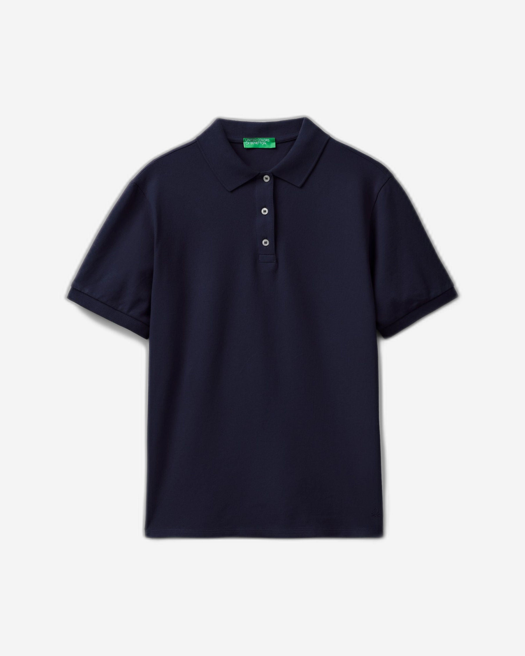 Polo in stretch organic cotton