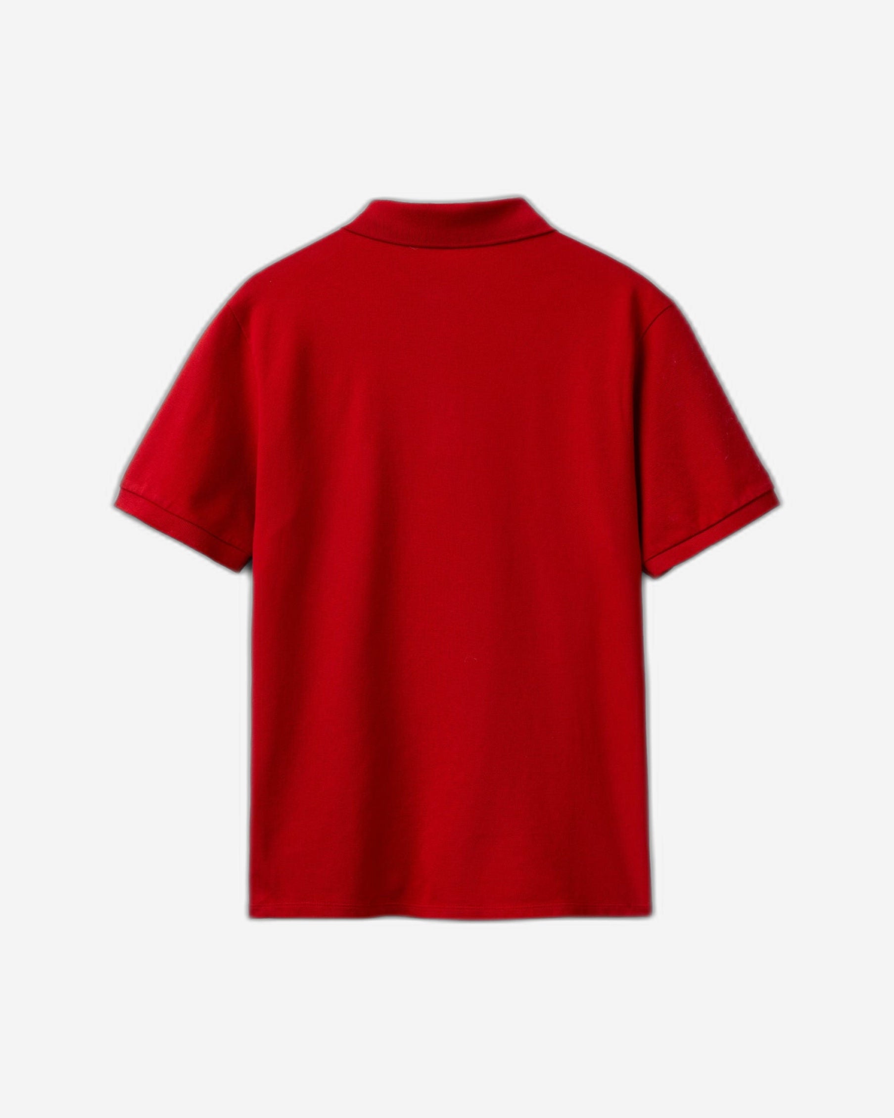 Polo in stretch organic cotton