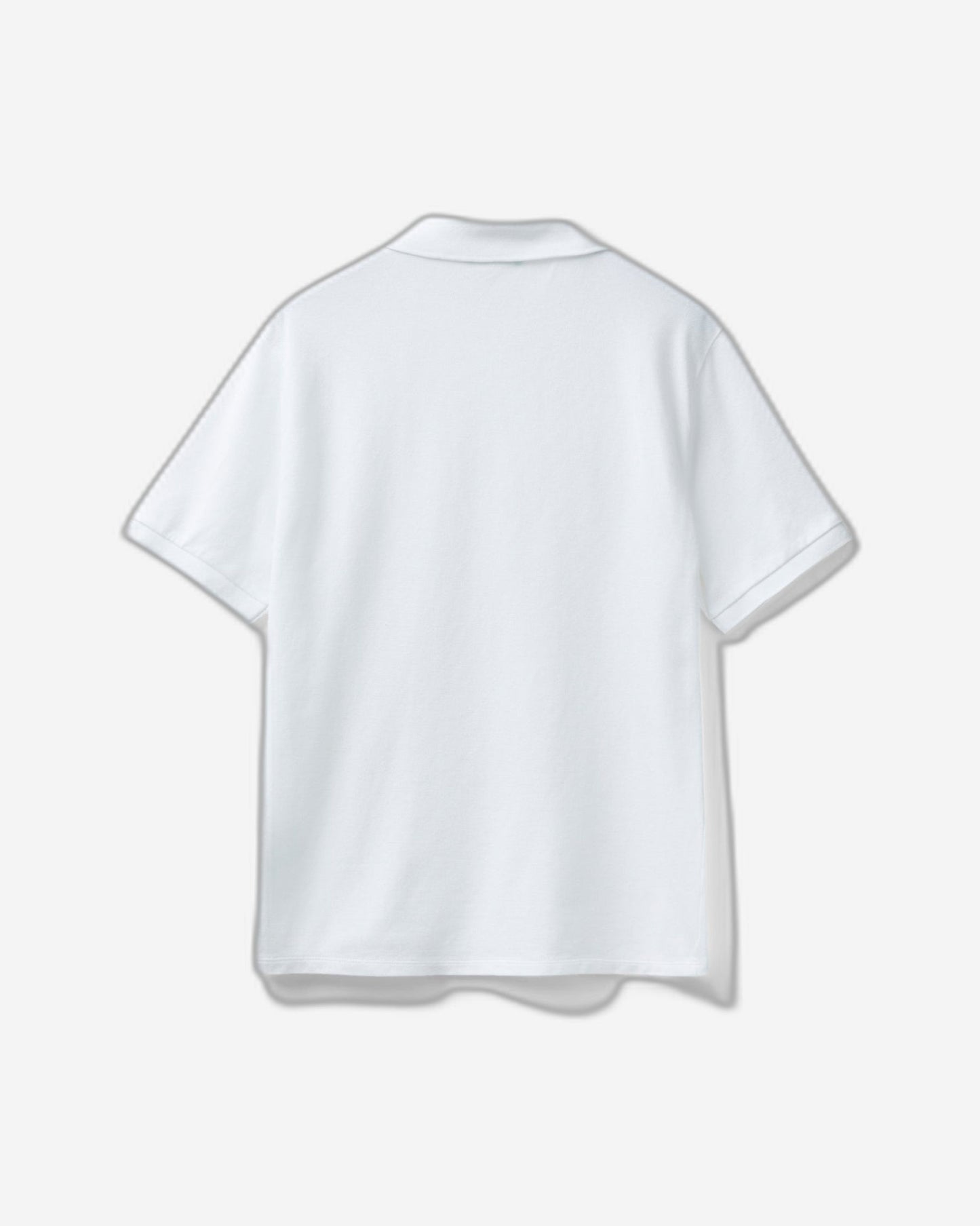 Polo in stretch organic cotton