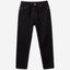 Cropped high-waisted jeans