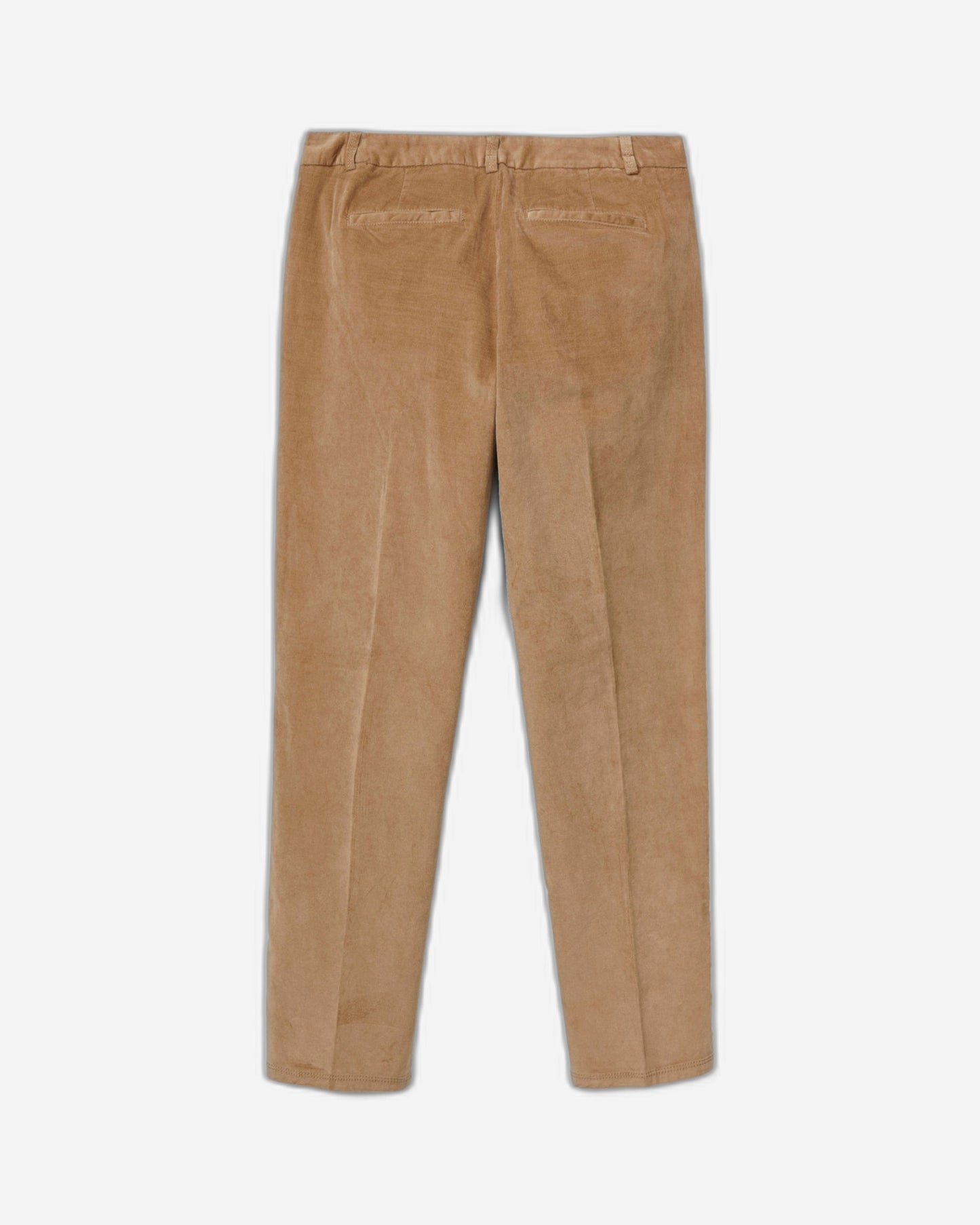 Stretch velvet chinos