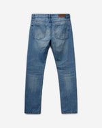 Straight leg 100% cotton jeans