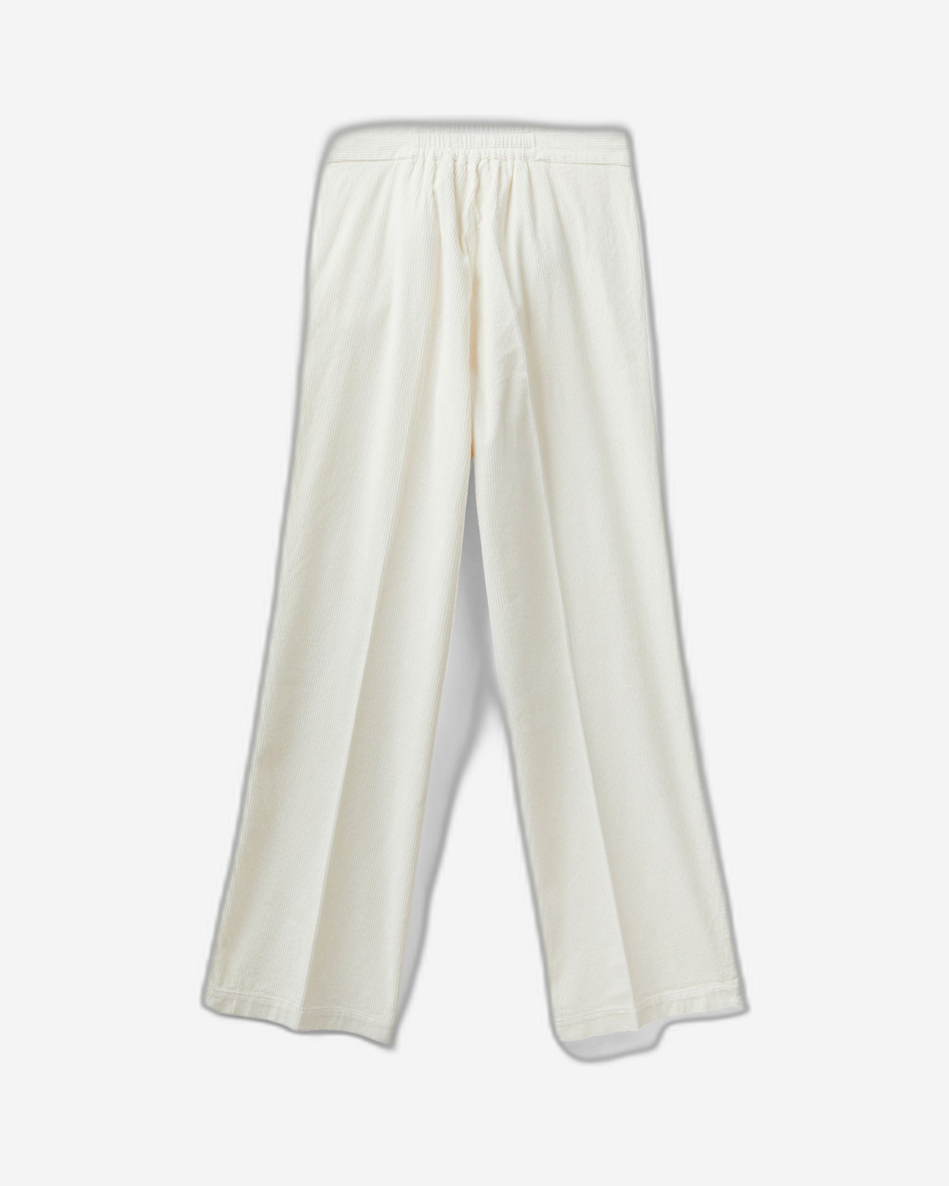 Wide velvet trousers