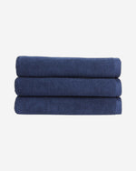 Christy "Brixton" Bath Towels Collection in Midnight Blue