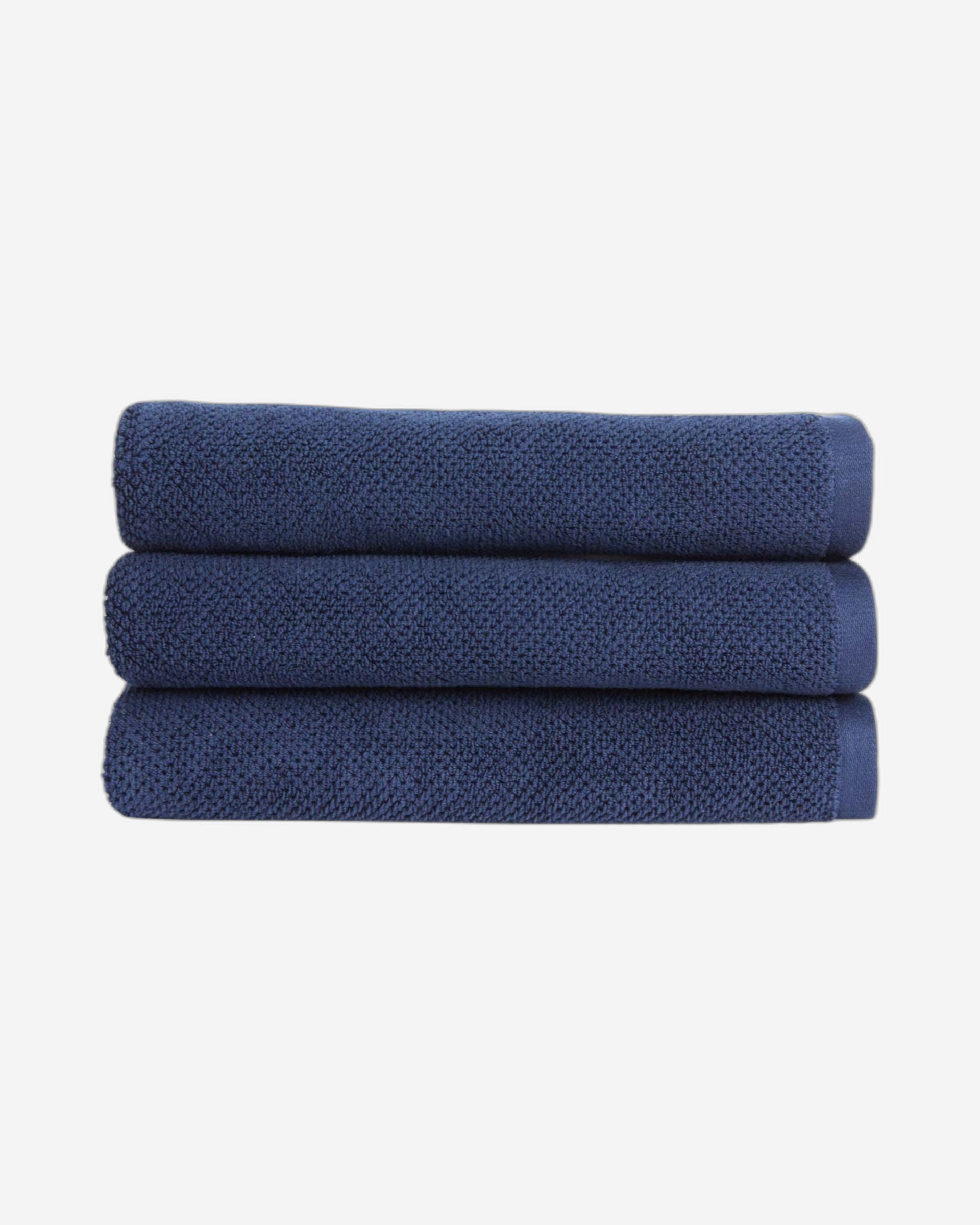 Christy "Brixton" Bath Towels Collection in Midnight Blue