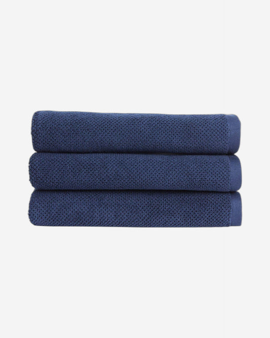 Christy "Brixton" Bath Towels Collection in Midnight Blue