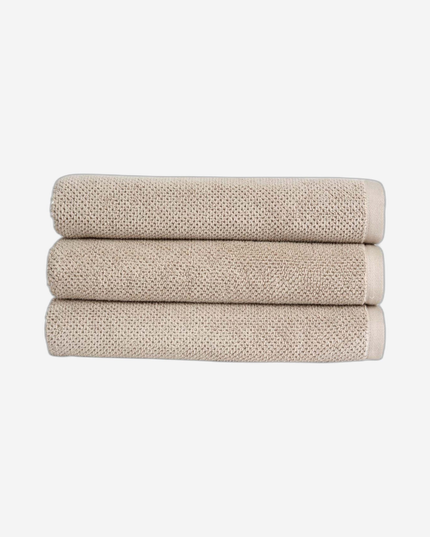 Christy "Brixton" Bath Towels Collection in Pebble