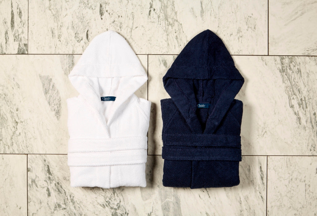 Christy "Brixton" Bathrobes in Midnight Blue