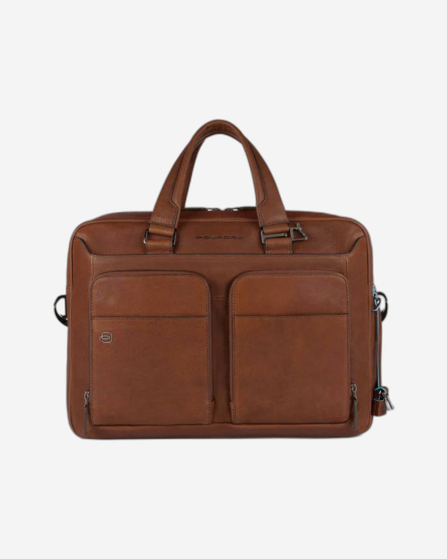 Piquadro Portfolio Computer Briefcase with iPad Air/Pro Brown