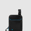 Piquadro Blue Square Organized Crossbody Bag