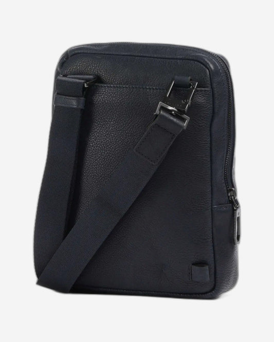 Piquadro  S134 Crossbody In Leather Blue CA3084S134/BLU