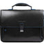 Piquadro Leather Flap Closure Briefcase