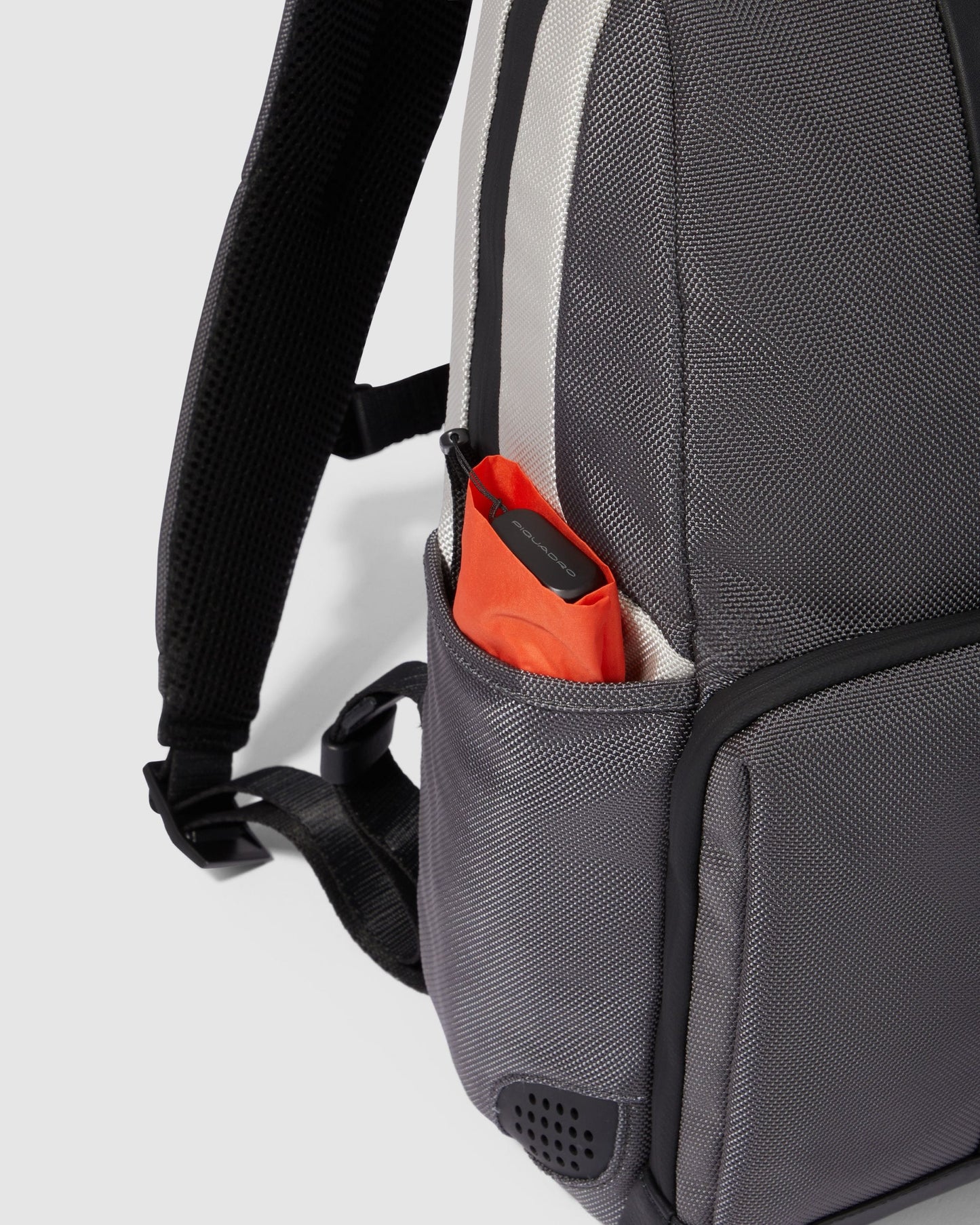 Piquadro 14” Laptop Compartment Backpack Grey Black