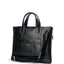 Piquadro Blue Square Expandable Laptop Bag Black