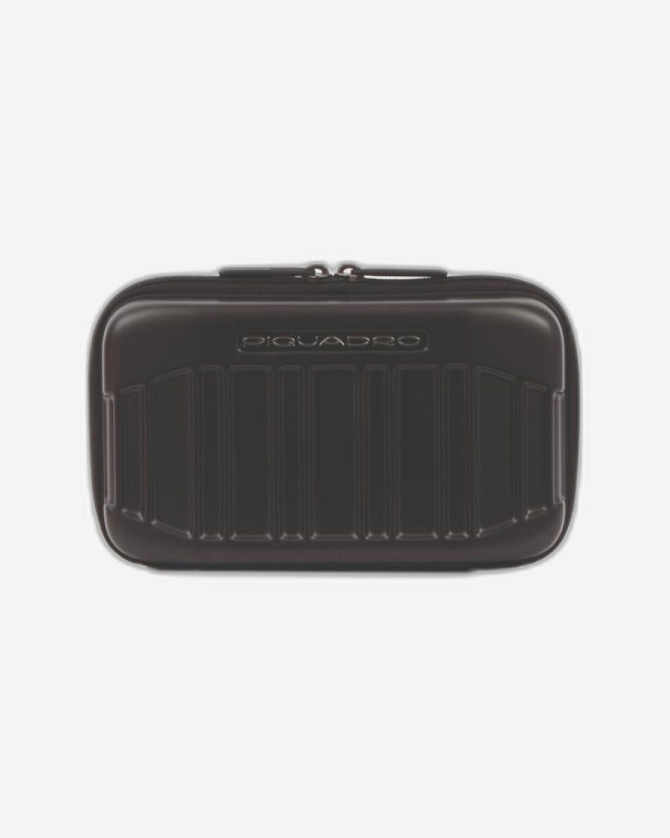 Piquadro Personal Case Crossbody Bag Matt Black