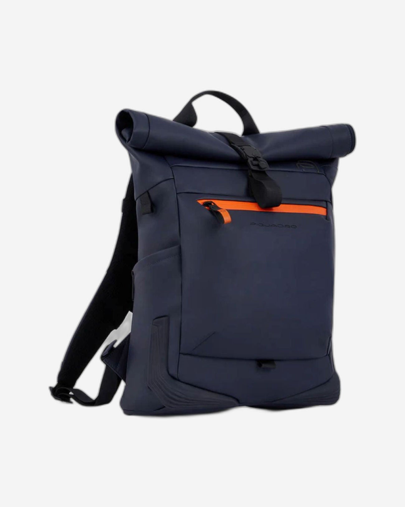 Piquadro Corner Wow Computer & iPad Backpack with Sternum Strap Blue