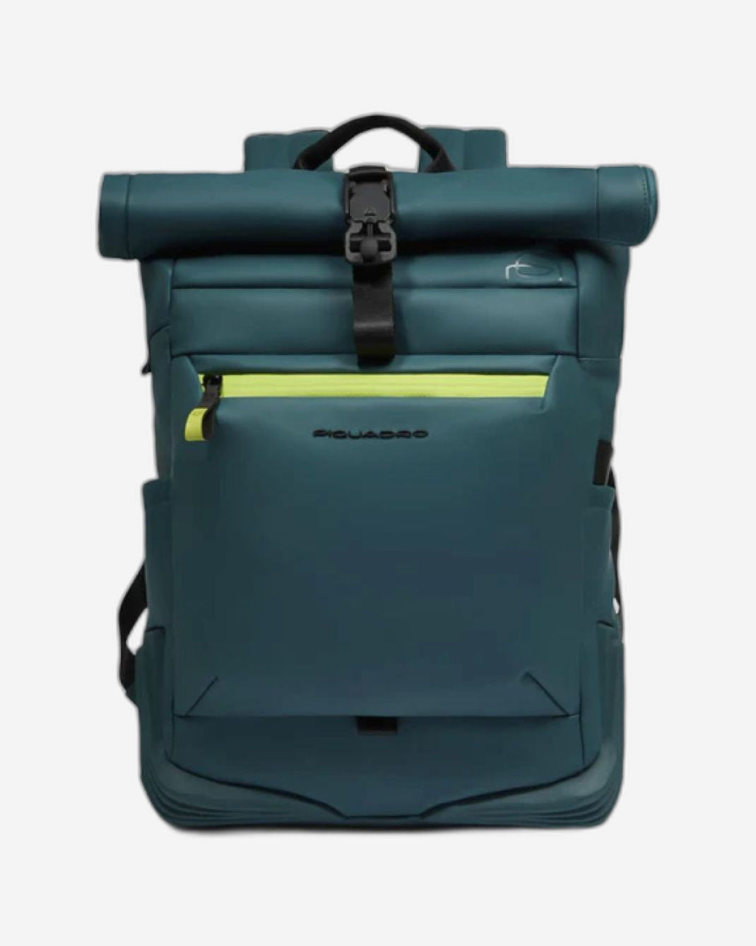 Piquadro Corner Wow Computer & iPad Backpack with Sternum Strap Green