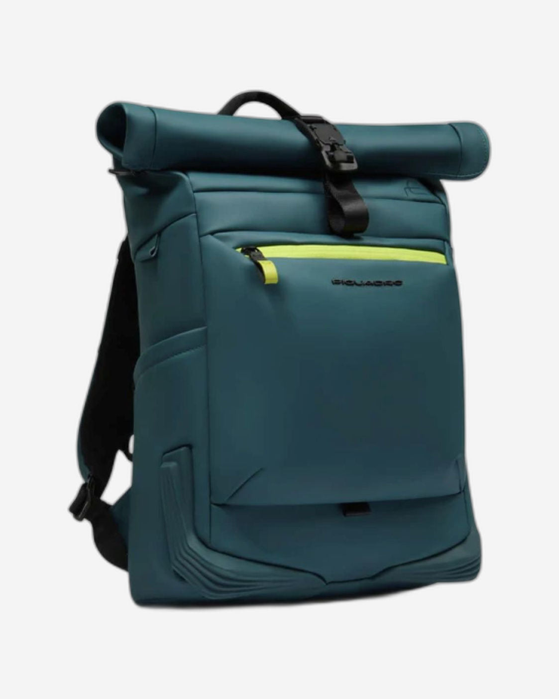 Piquadro Corner Wow Computer & iPad Backpack with Sternum Strap Green
