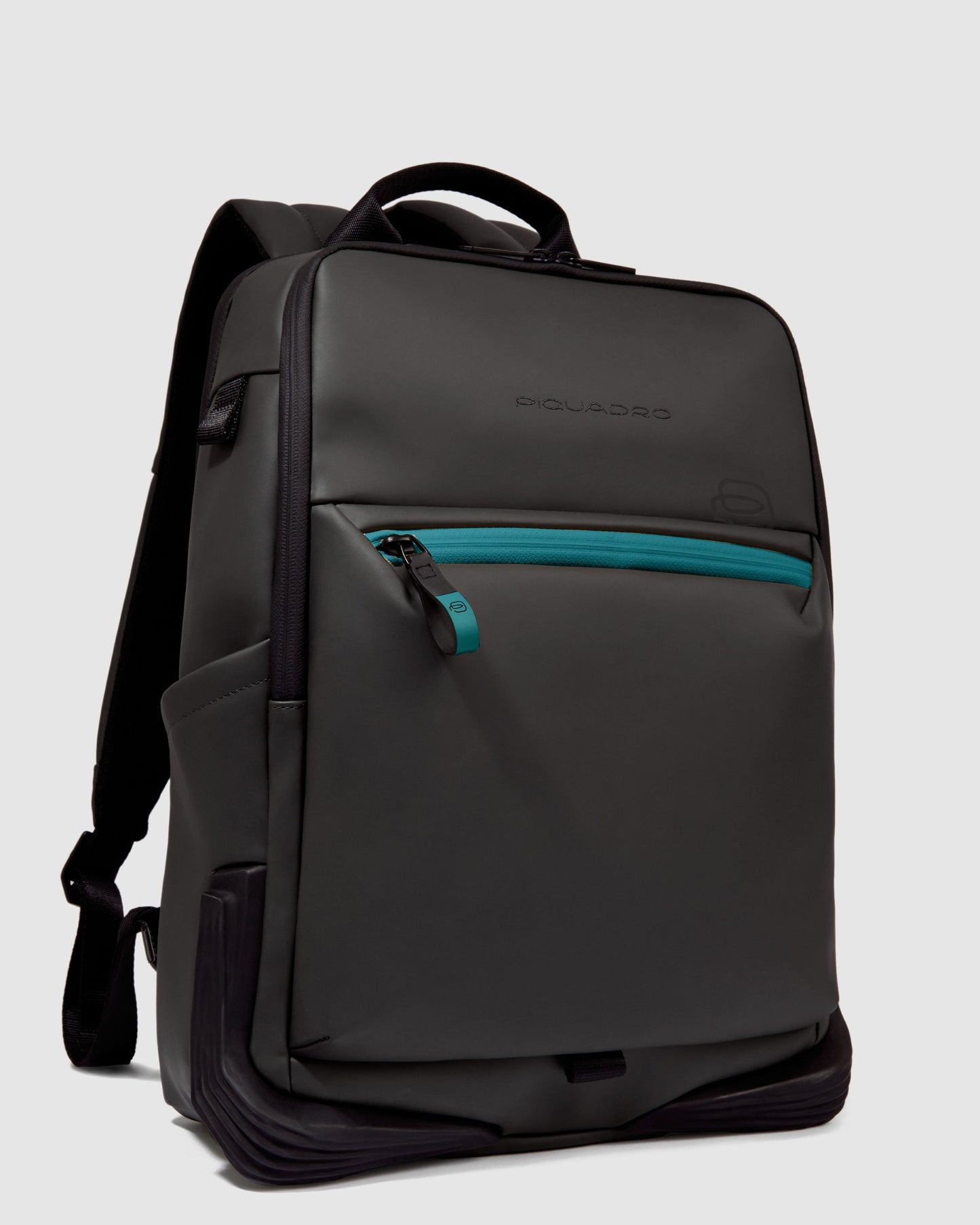 Piquadro Sternum Strap Laptop Backpack Black
