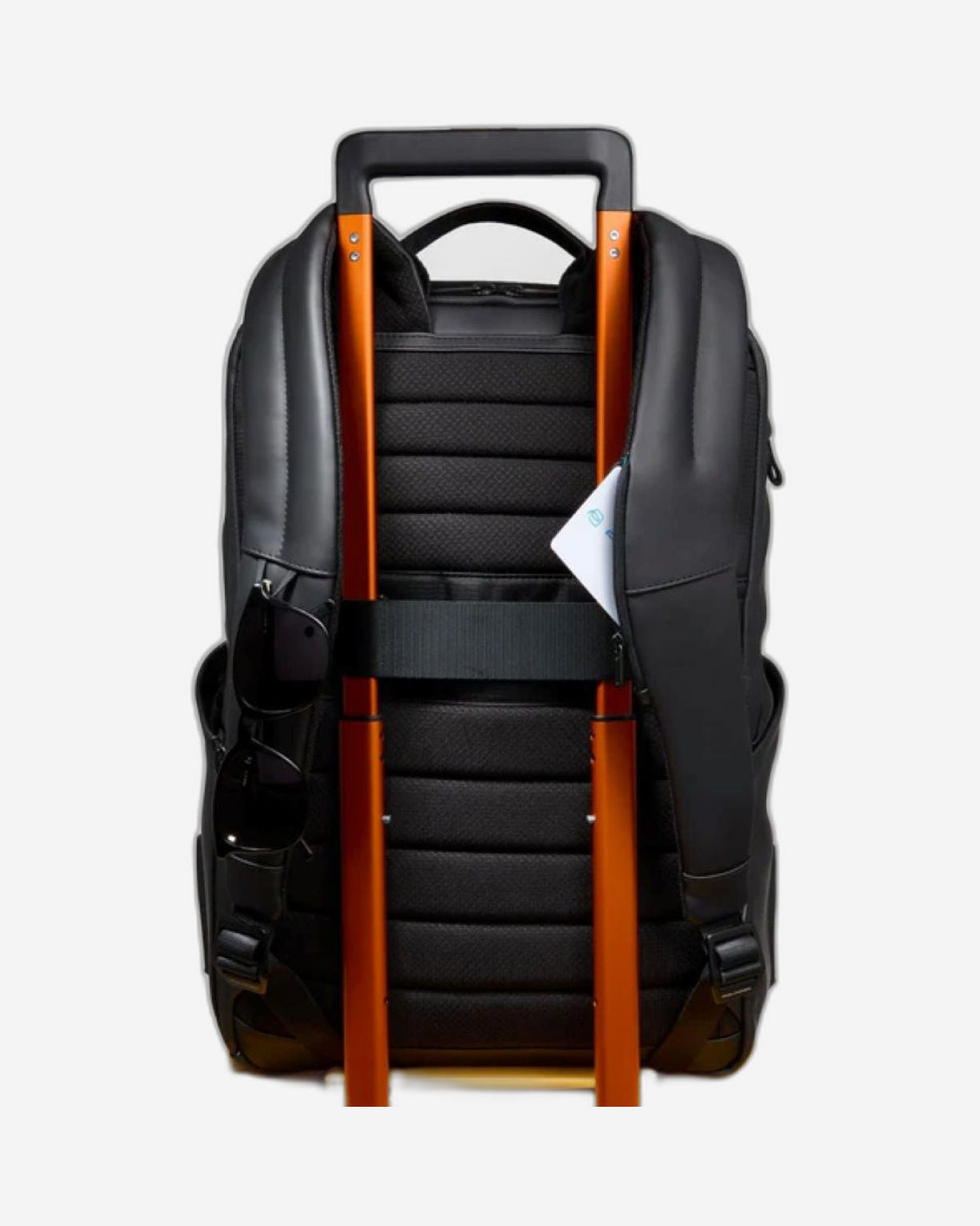 Piquadro Corner Wow Fabric Backpack Black