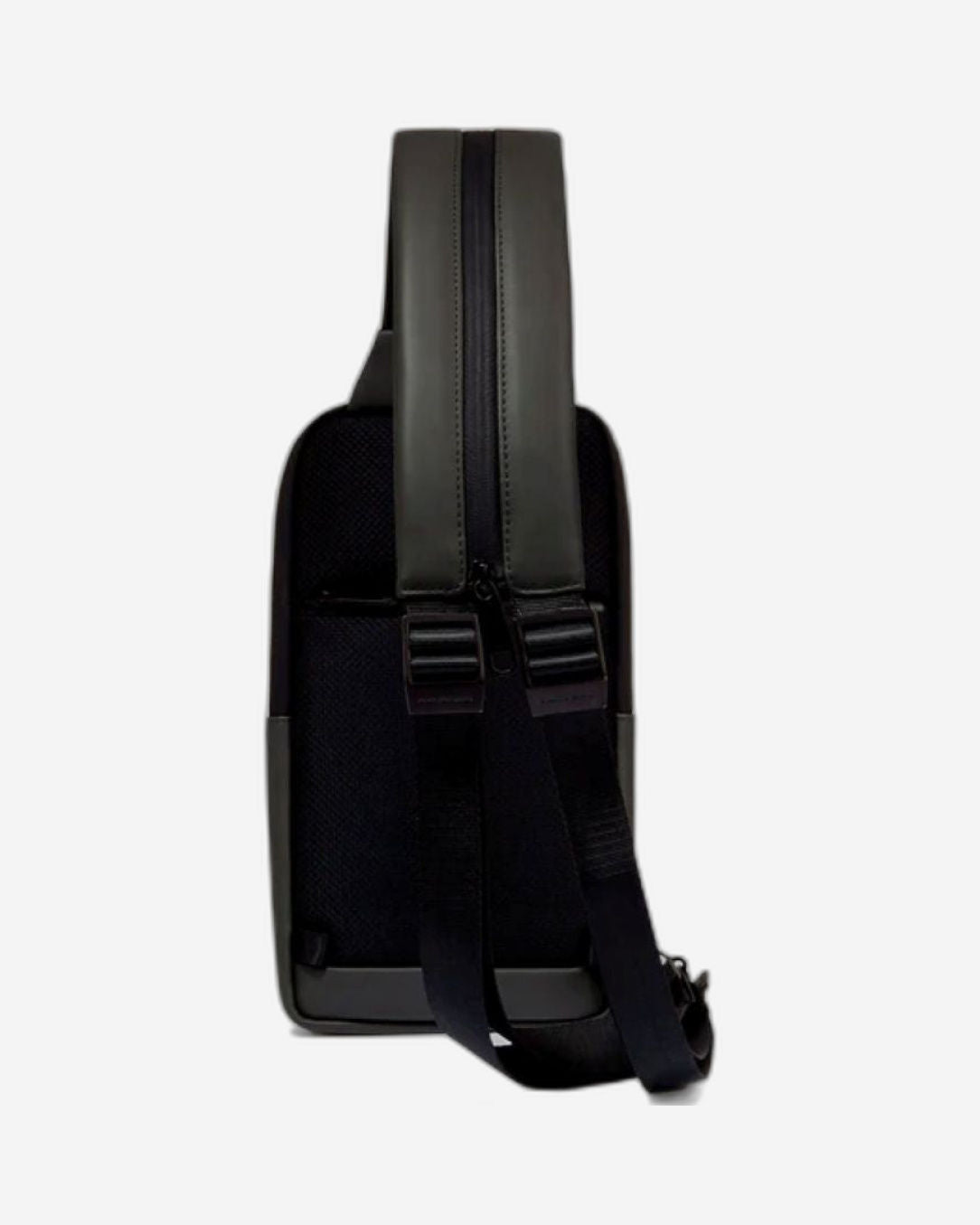 Piquadro Corner Wow Fabric Monosling Black