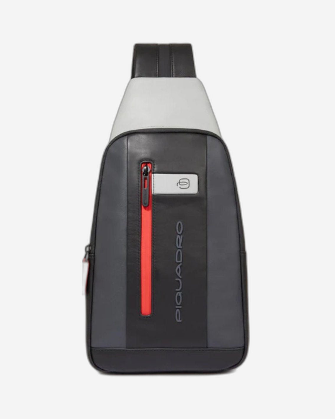 Piquadro Urban Leather Monosling Black