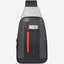Piquadro Urban Leather Monosling Black
