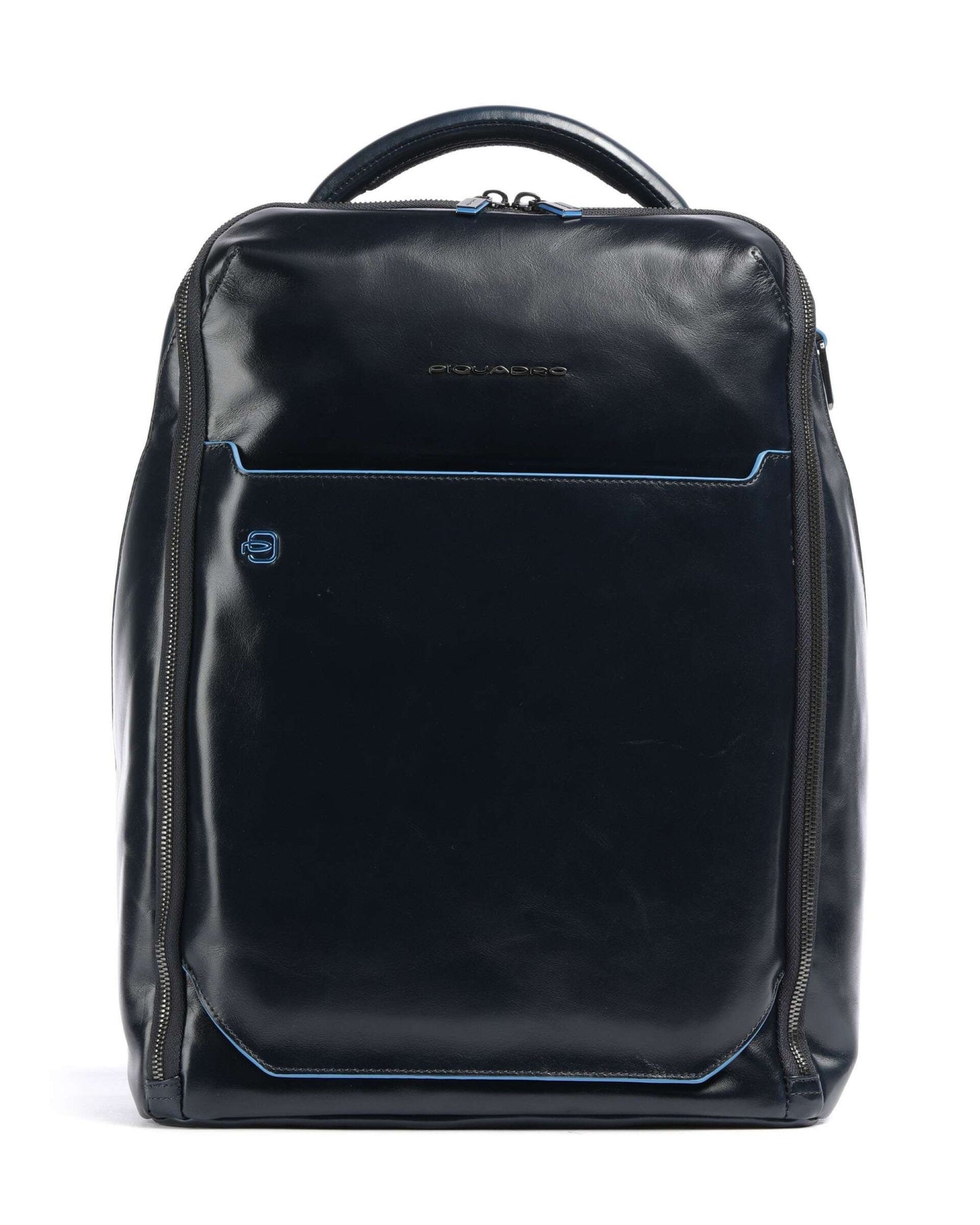 BLUE SQUARE PERSONALIZABLE LAPTOP AND IPAD¿ BACKPACK WITH ANTI-THEFT CABLE SHOCK ABSORBING AND RFID PROTECTION BLACK
