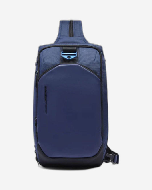 Piquadro  S137 Monosling In Vegan Leather Blue CA6632S137/BLU