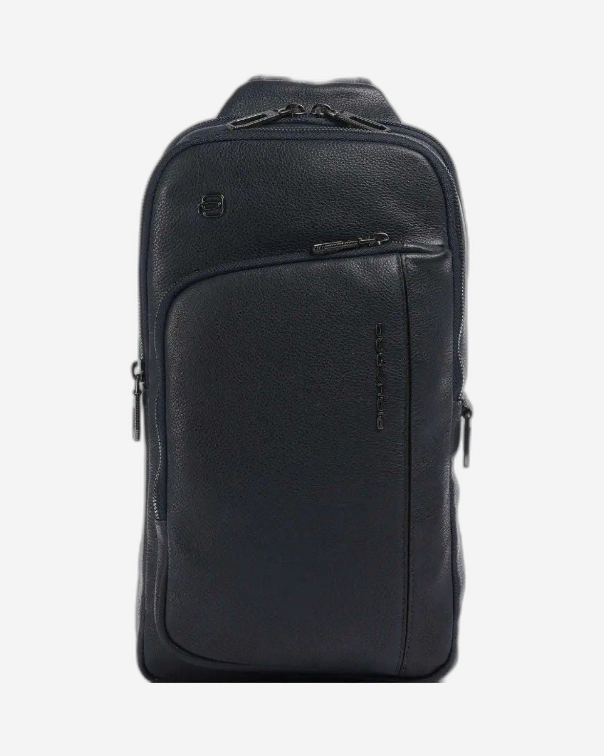Piquadro S134 Leather Monosling Blue