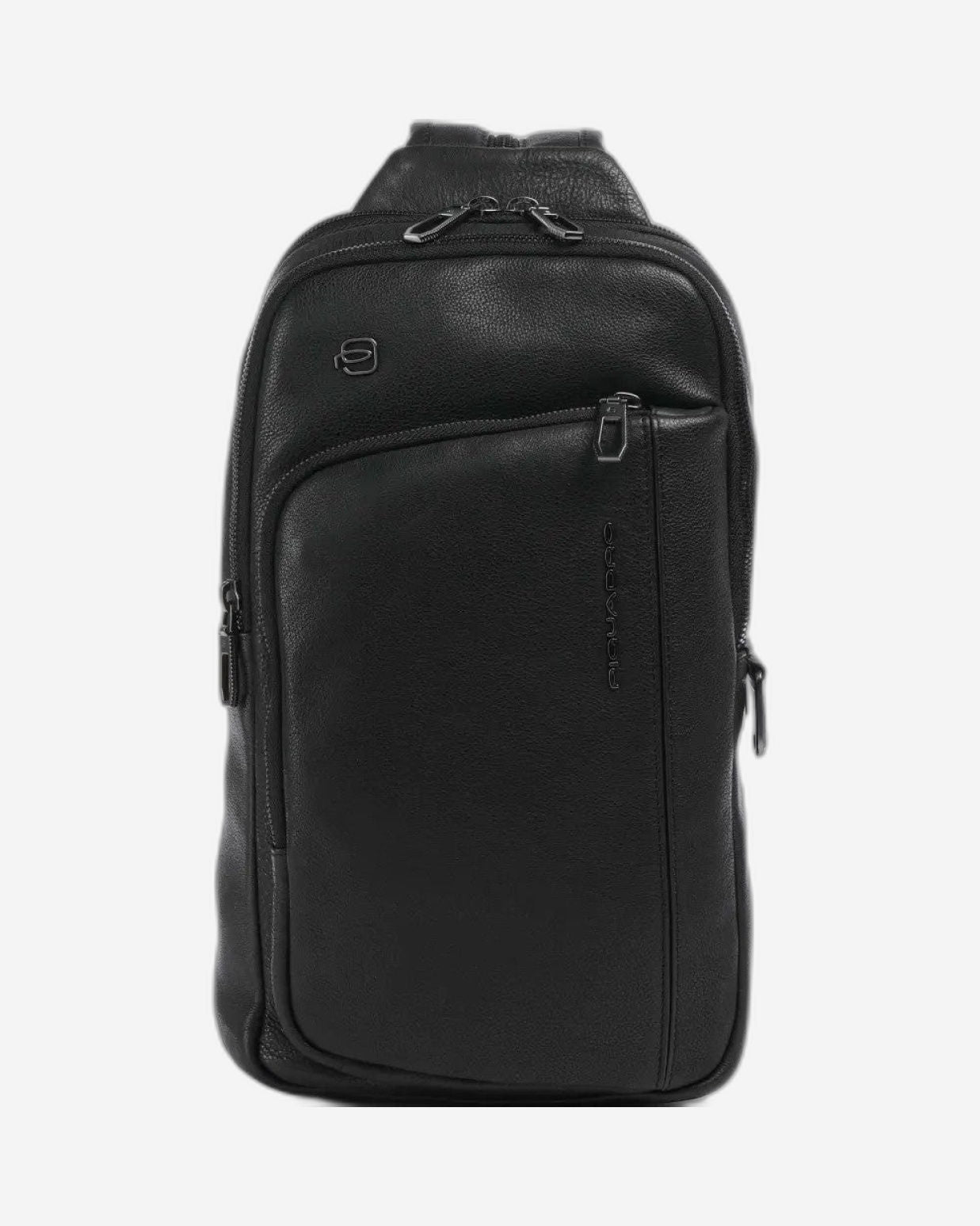 Piquadro S134 Leather Monosling xBlack