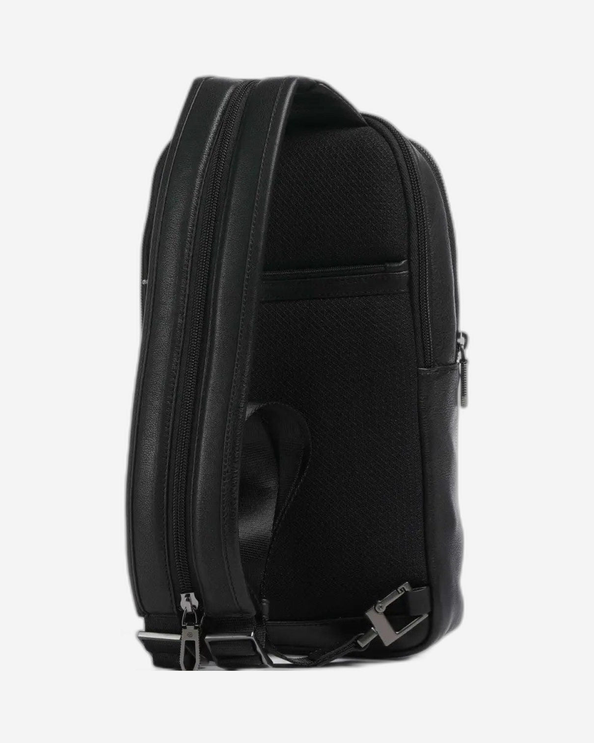 Piquadro S134 Leather Monosling xBlack