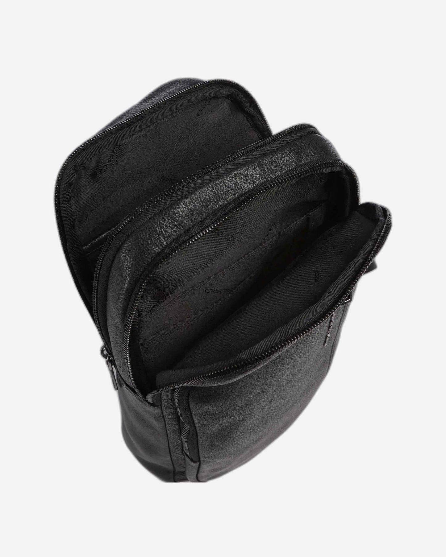 Piquadro S134 Leather Monosling xBlack