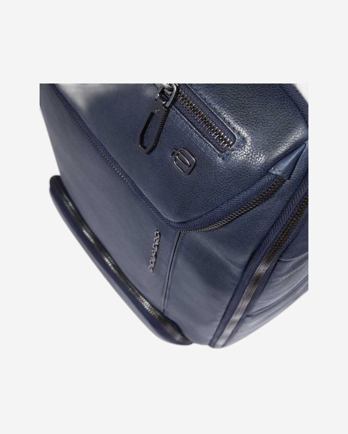 Piquadro  S134 Backpack In Leather Blue CA6688S134/BLU