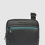 Piquadro iPad Mini Compatible Crossbody Bag Black