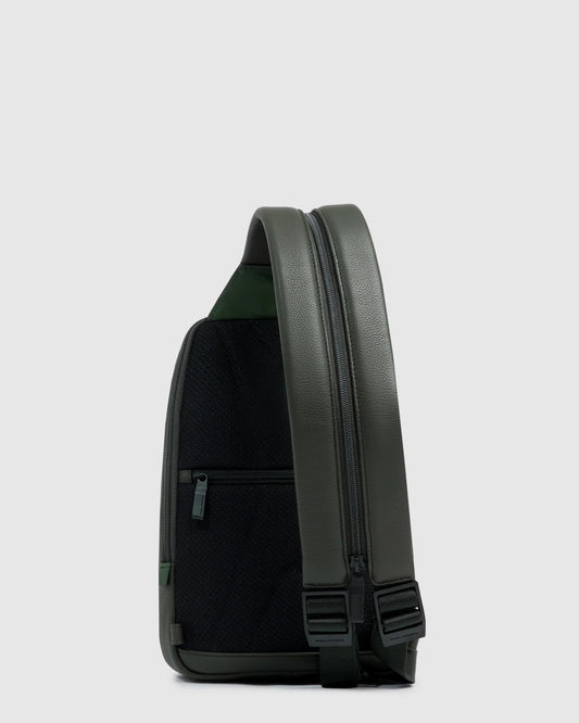 Piquadro S142 Ael Convertible Sling Backpack Black