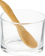 Cuisine Art Round Slate Serving Set with 4 Glass Bowls