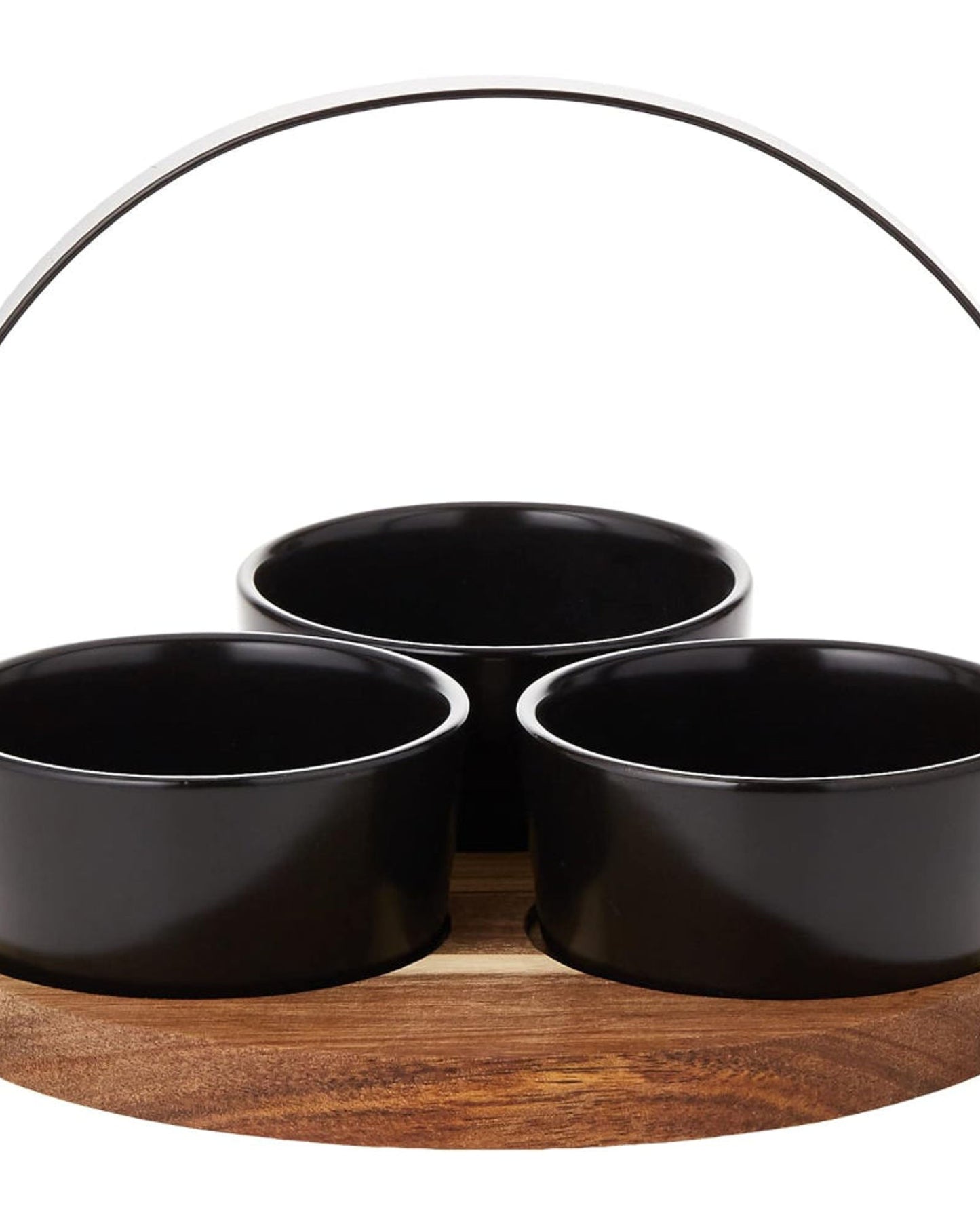 Cuisine Art Serving Set Round Acacia