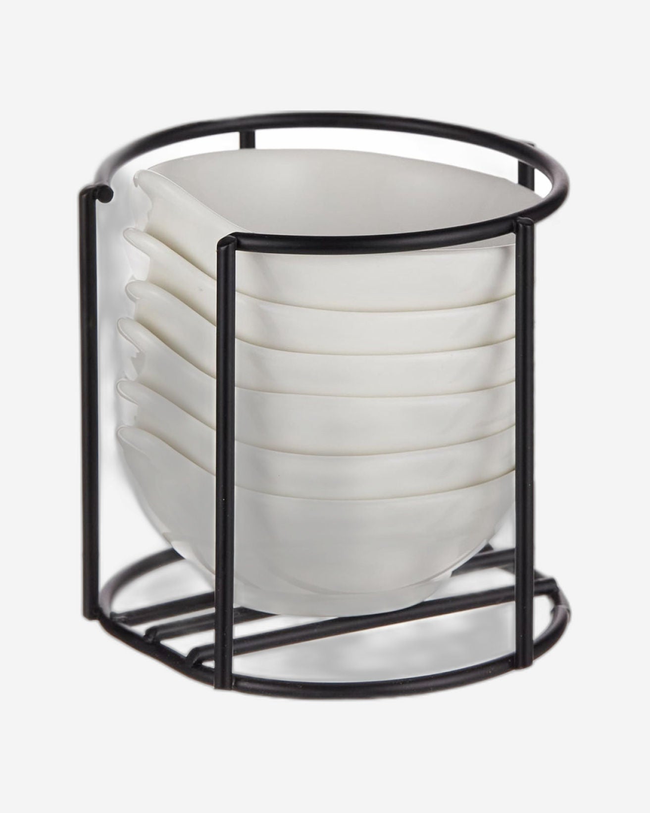Cuisine Art Dish Set 6Pc with Rack
