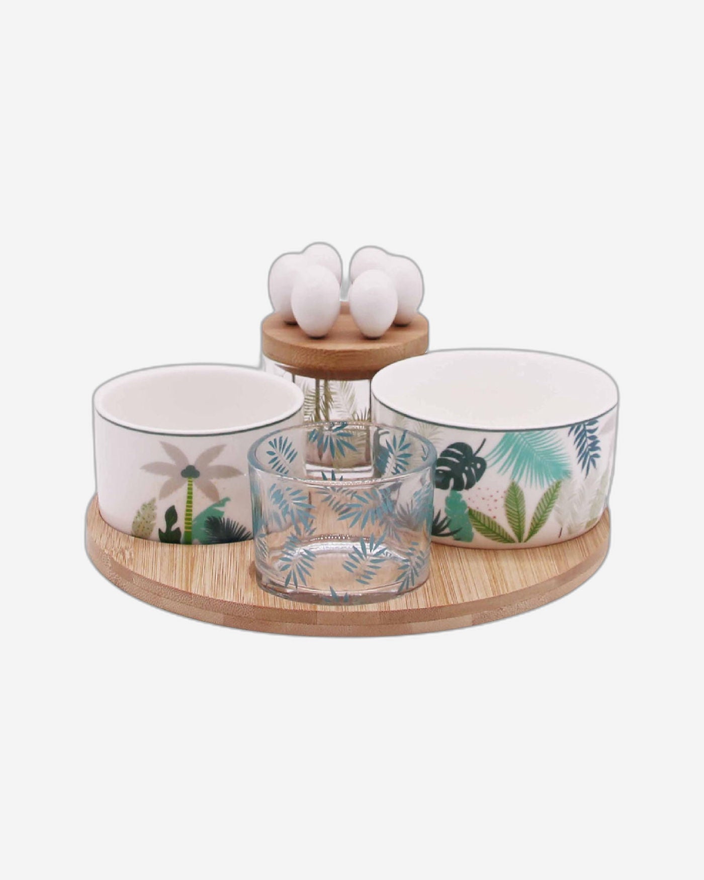 Cuisine Art Serving Set 12Pc Wooden Soup