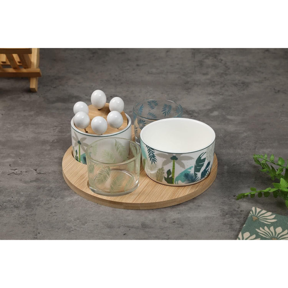 Cuisine Art Serving Set 12Pc Wooden Soup