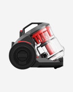 Hoover CDCY-AMME Multicyclonic High Suction Vacuum Power Cleaner, 2 Liter Capacity, H12 Hepa Filtration, Compact, & Easy Rinse filter Red Color