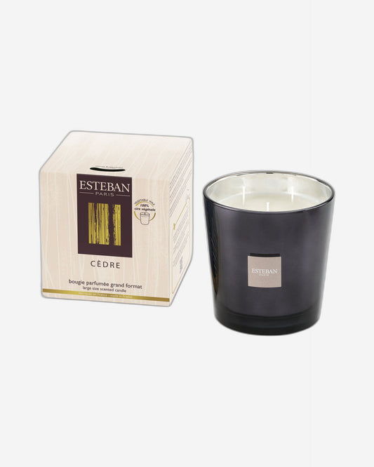 Esteban Cedre Large Size Scented Candle 450g