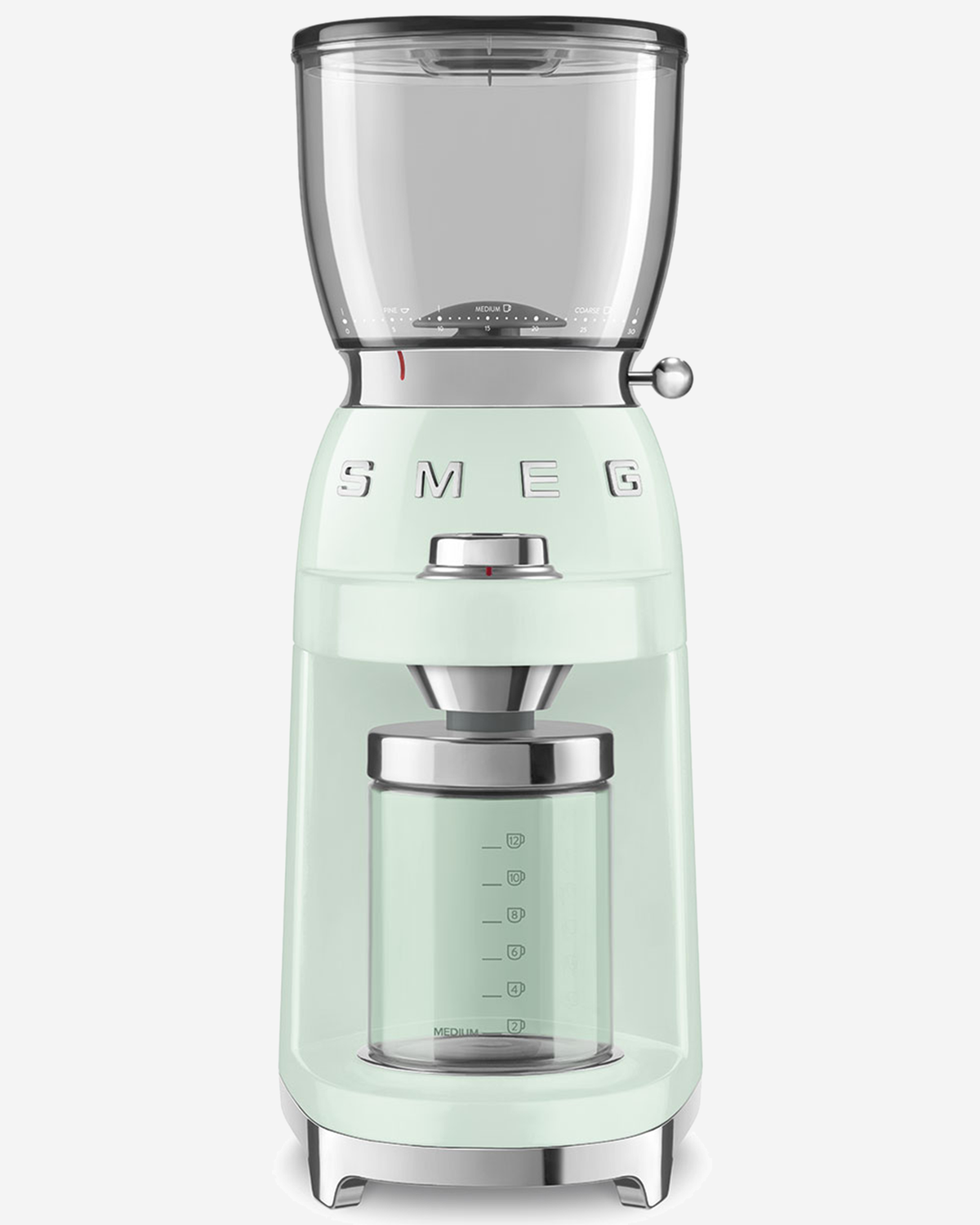 SMEG Coffee Grinder Pastel Green - CGF01PGUK