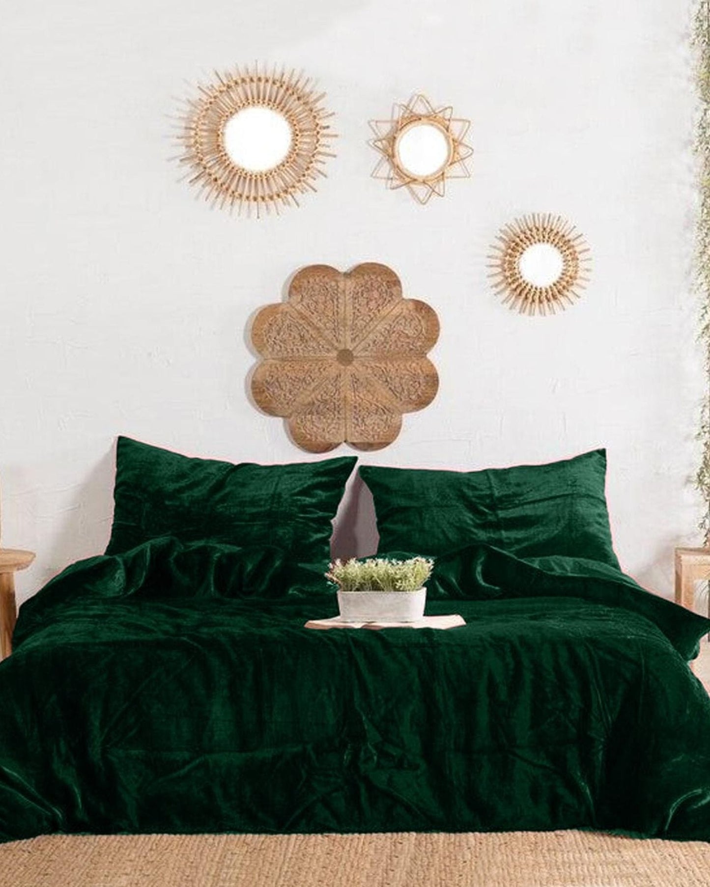 Cotton Home Comforter Set 3Pc Velvet