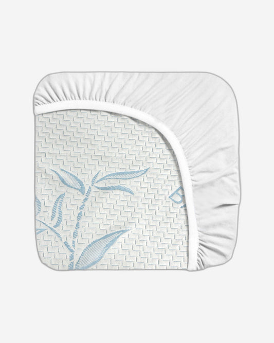 Cotton Home Bamboo Blue  Waterproof  Mattress Protector