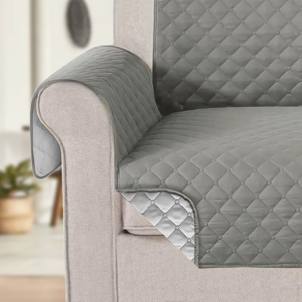 Cotton Home Premium 3 Seater Quilted Sofa Protector