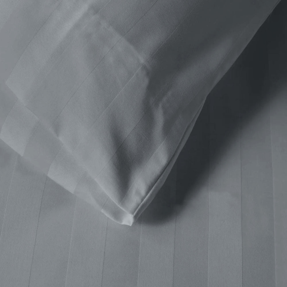 Cotton Home Premium Cotton Stripe 6 Pieces Duvet Cover Set 220x240cm