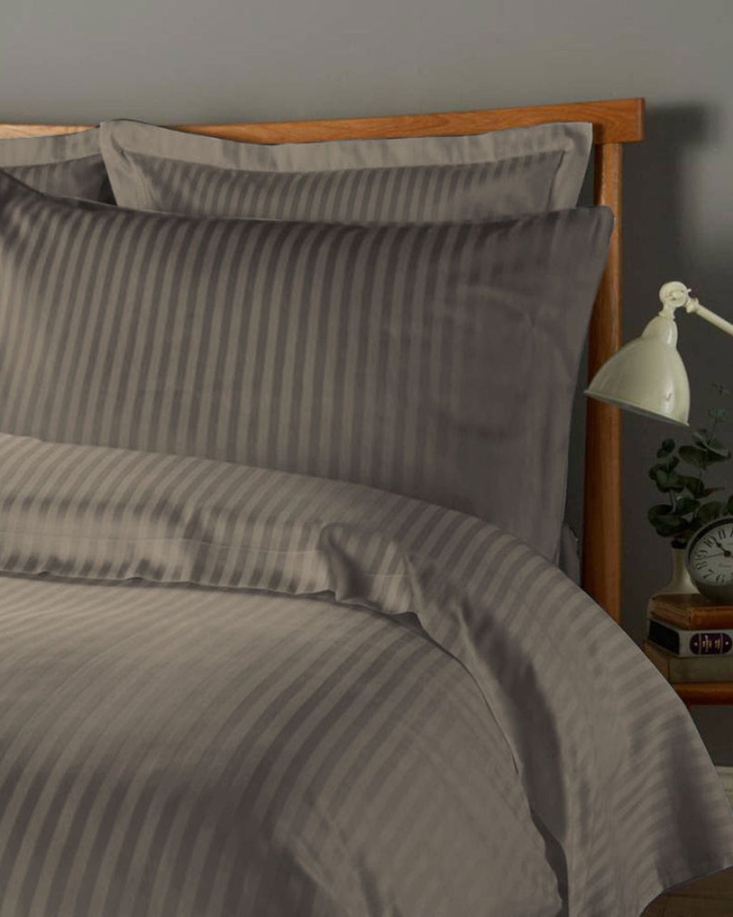 Cotton Home Duvet Cover Set 6Pc Stripe